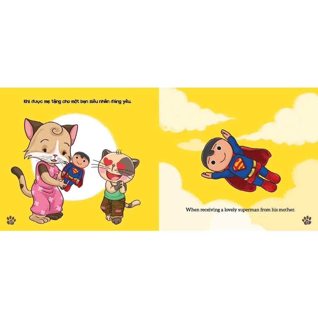 Sách Cho Bé Song Ngữ - Nhận Biết Và Làm Chủ Cảm Xúc Cho Trẻ Mẫu Giáo 2-10 Tuổi