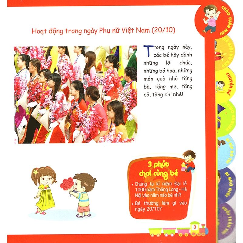 Sách - Rèn Luyện Tính Cách Cho Bé 3-6 tuổi - Bé quyết đoán, lắng nghe, sâu sắc, tài năng - Tuần của bé tháng 10