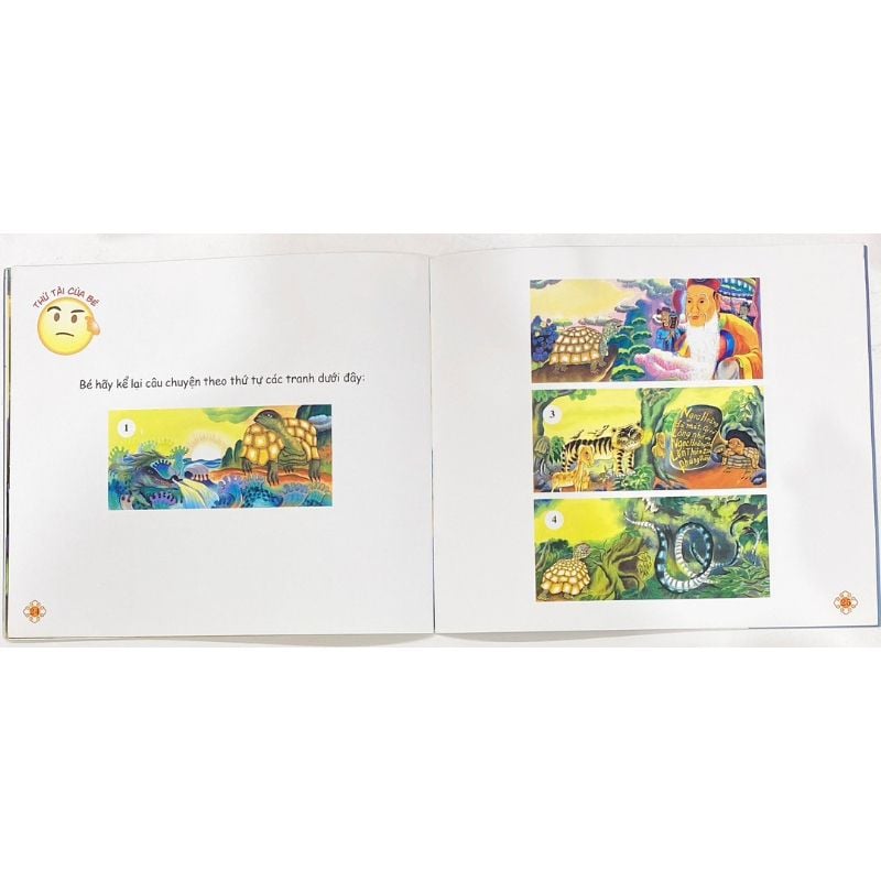 Truyện Cổ tích Việt Nam: Con người là chúa muôn loài (song ngữ Anh - Việt)