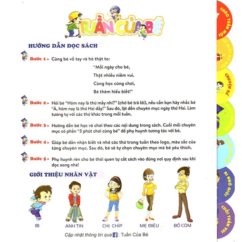 Sách - Rèn Luyện Tính Cách Cho Bé 3-6 tuổi - Bé quyết đoán, lắng nghe, sâu sắc, tài năng - Tuần của bé tháng 10