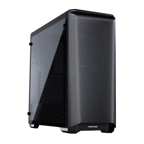  Case PHANTEKS Eclipse P400 Air Mid Tower Case, Tempered Glass, D-RGB Lighting Black 