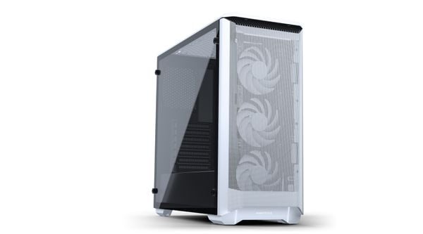  Case PHANTEKS Eclipse P400 Air Mid Tower Case, Tempered Glass, D-RGB Lighting White 