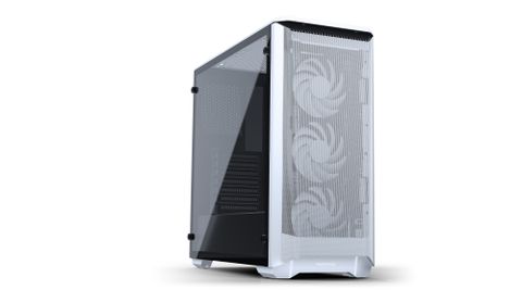  Case PHANTEKS Eclipse P400 Air Mid Tower Case, Tempered Glass, D-RGB Lighting White 