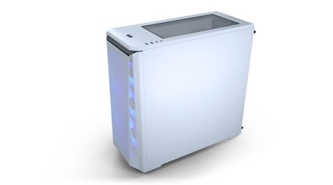  Case PHANTEKS Eclipse P400 Air Mid Tower Case, Tempered Glass, D-RGB Lighting White 