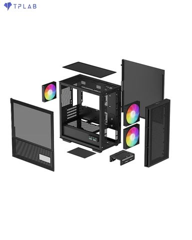  Case Deepcool CH360 DIGITAL Mid-tower mATX ARGB 