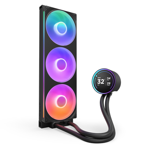  Tản nhiệt nước NZXT KRAKEN ELITE 420 RGB - V2 - BLACK 