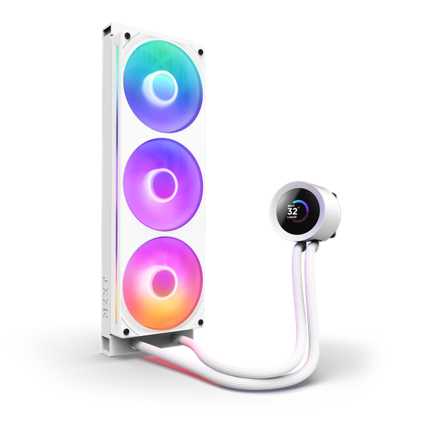  Tản nhiệt nước NZXT KRAKEN PLUS 360 RGB - V2 - WHITE 