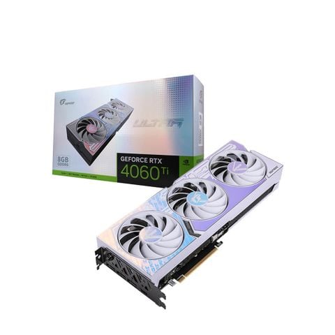  Colorful iGame GeForce RTX 4060 Ti Ultra W OC 8GB-V – 8GB GDDR6 