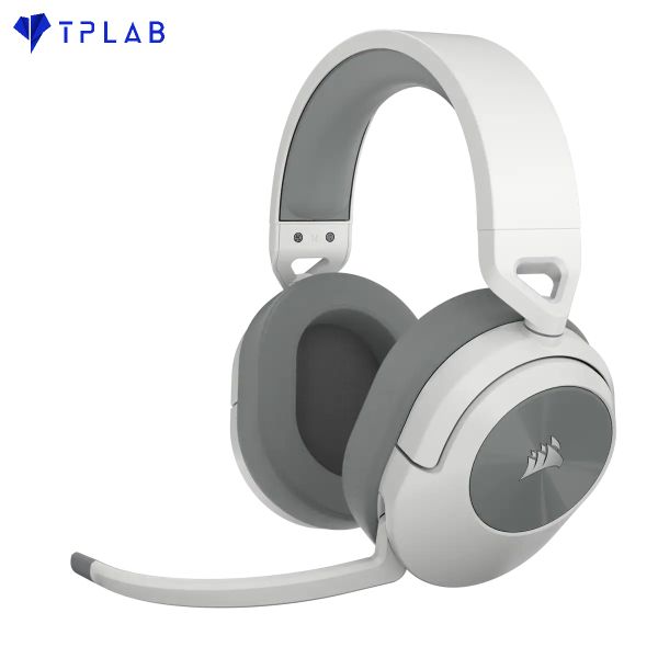  Tai nghe CORSAIR HS55 WIRELESS Gaming Headset — White (AP) 