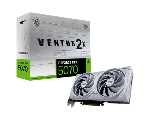  MSI RTX 5070 12G VENTUS 2X OC WHITE 