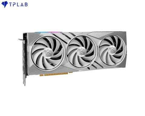  VGA MSI GeForce RTX 4070 GAMING X SLIM WHITE 12G GDDR6X 