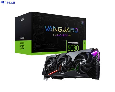  MSI GeForce RTX 5080 16G VANGUARD SOC LAUNCH EDITION 