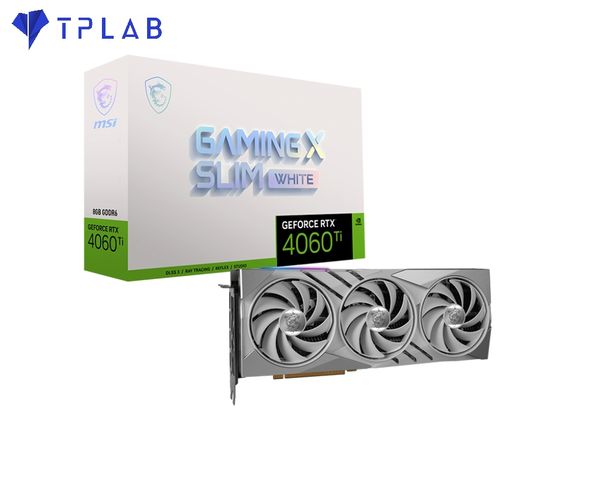  MSI GeForce RTX 4060 Ti GAMING X SLIM WHITE 16G 
