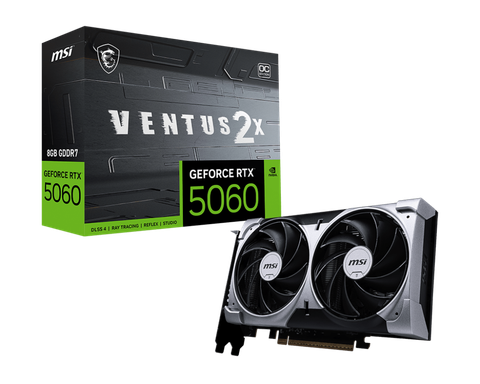  MSI GeForce RTX 5060 8G VENTUS 2X OC 