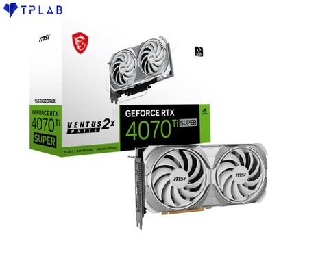  MSI RTX 4070 Ti SUPER 16G VENTUS 2X WHITE 