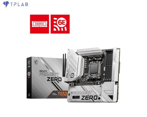  MSI B650M PROJECT ZERO AM5 