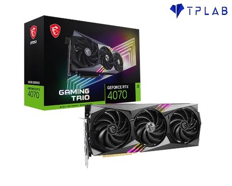  MSI RTX 4070 GAMING TRIO 12G GDDR6X 