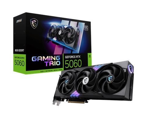  MSI GeForce RTX 5060 8G GAMING TRIO OC 
