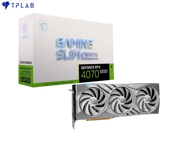  MSI RTX 4070 SUPER 12G GAMING SLIM WHITE 