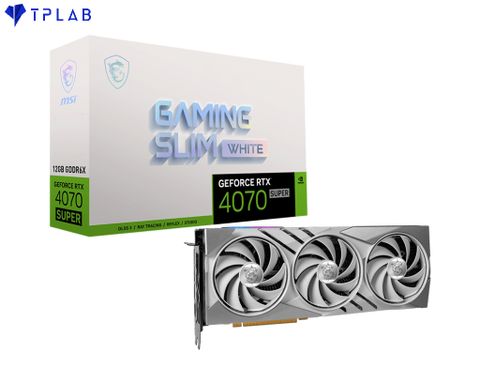  MSI RTX 4070 SUPER 12G GAMING SLIM WHITE 