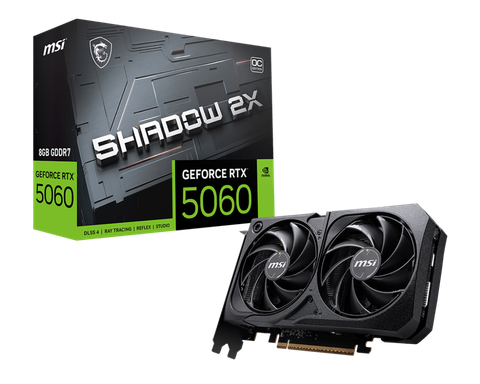  MSI GeForce RTX 5060 8G SHADOW 2X OC 