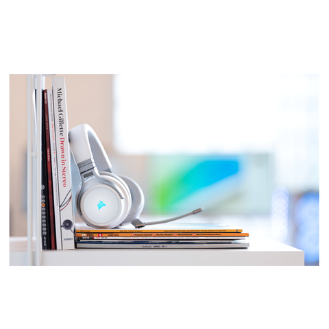  Tai nghe không dây CORSAIR VIRTUOSO RGB WIRELESS - White 