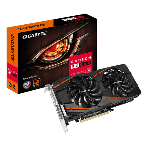  GIGABYTE RX 580 GAMING 8GB GDDR5 