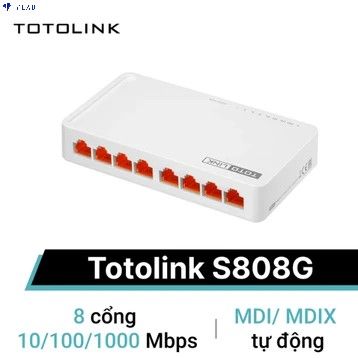  Switch Totolink S808G 8 cổng Gigabit 