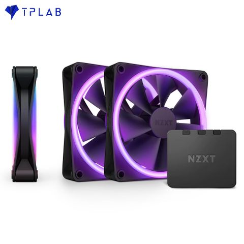  FAN CASE NZXT F120RGB DOU BLACK - TRIPLE 