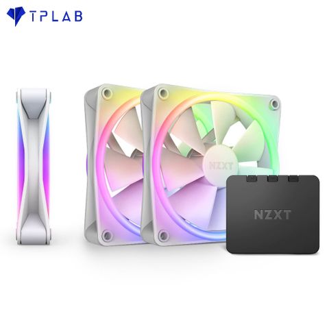  FAN CASE NZXT F120RGB DOU WHITE - TRIPLE 