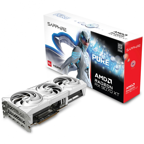 Sapphire Pure RX 9070 XT Gaming OC 16GB 