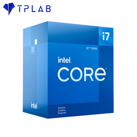  CPU Intel Core i7 12700F / 3.6GHz / 12 Nhân 20 Luồng / 25MB / LGA 1700 ( BOX CHÍNH HÃNG ) 