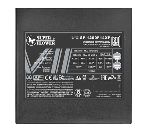  Nguồn máy tính SuperFlower Leadex VII PRO ATX3.1 80 Plus Platinum 