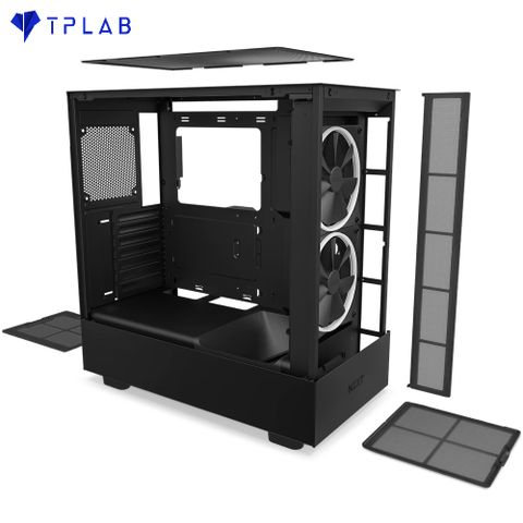  Case NZXT H5 Elite Black (2 fan ARGB) 