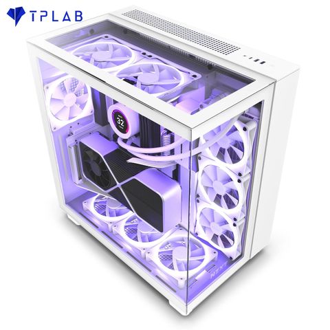  Case NZXT H9 Elite White (3 fan RGB) 