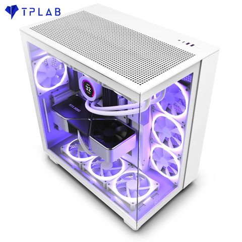  Case NZXT H9 Flow White 