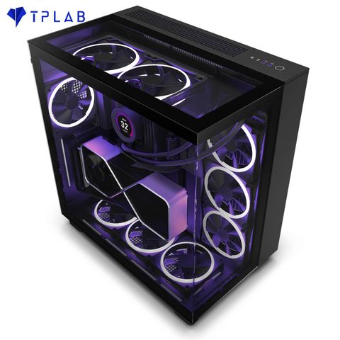  Case NZXT H9 Elite Black (3 fan RGB) 