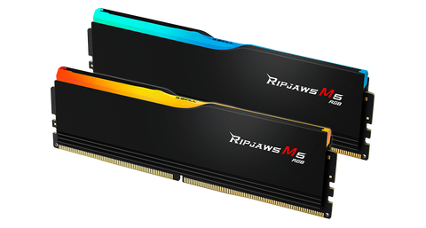  RAM G.Skill Ripjaws M5 RGB 64GB (2 x 32GB) DDR5 5200MHz F5-5200J4040A32GX2-RM5RK 