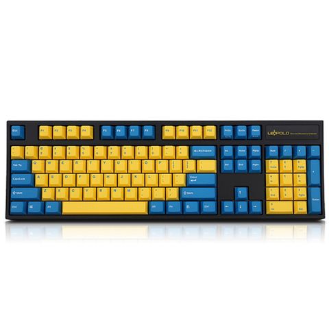  Bàn phím LEOPOLD FC900R Yellow Blue OE - OEM Profile 