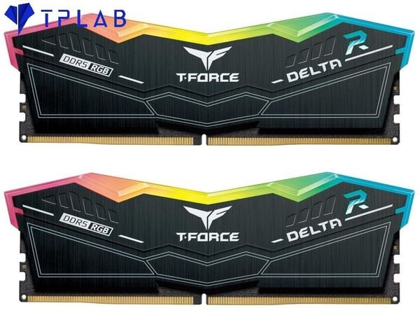  ( 2x32GB DDR5 5600 ) RAM 64GB T-Force DELTA BLACK RGB 