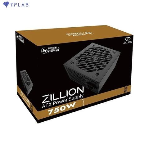  Nguồn máy tính SuperFlower ZILLION DB 750W ATX 3.1 / PCIE 5.0 - 80 Plus Bronze 