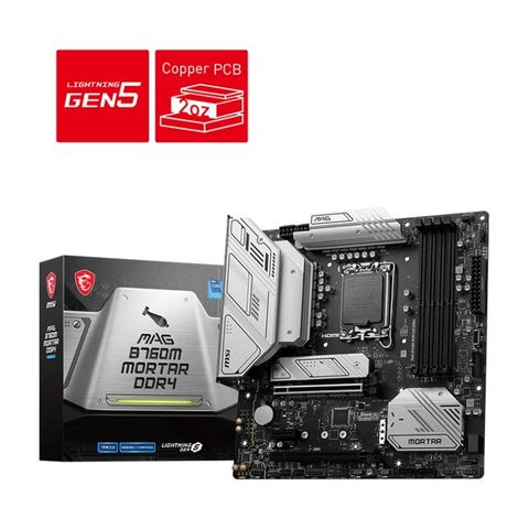  MSI MAG B760M MORTAR DDR4 