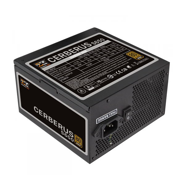  ( 650W ) Nguồn máy tính XIGMATEK CERBERUS S650 80 PLUS BRONZE 