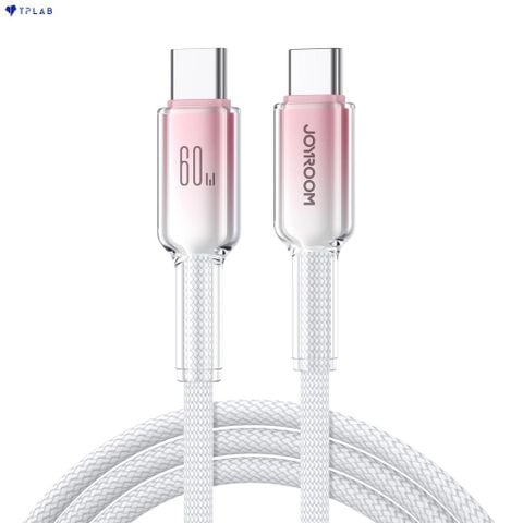  Cáp sạc Joyroom A42 Crystal Clear Series sạc nhanh 30W truyền dữ liệu dùng cho iPhone, iPad 