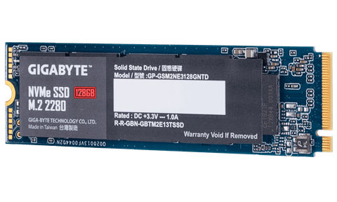  SSD GIGABYTE M.2 NVMe 128GB 