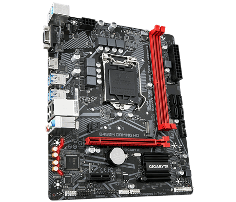  GIGABYTE B460M GAMING HD 