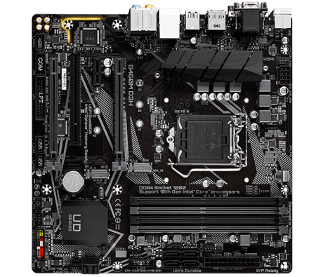  GIGABYTE B460M D3H 