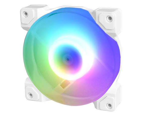  FAN CASE ID-COOLING DF-12025-ARGB TRIO Snow 3pcs Pack 