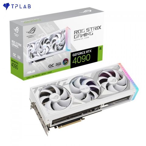  Asus ROG Strix GeForce RTX 4090 24GB GDDR6X White OC Edition 