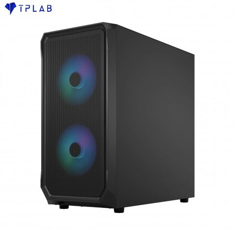  CASE FRACTAL DESIGN FOCUS 2 RGB BLACK TG CLEAR TINT 